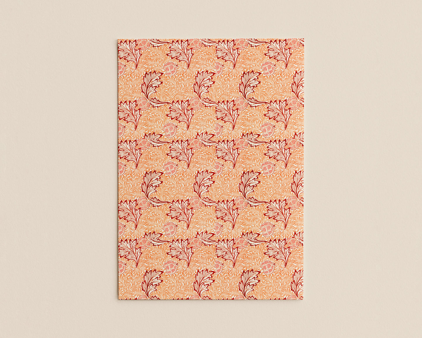 William Morris Pattern Menu Cards - Heavy Stock - Set of 10