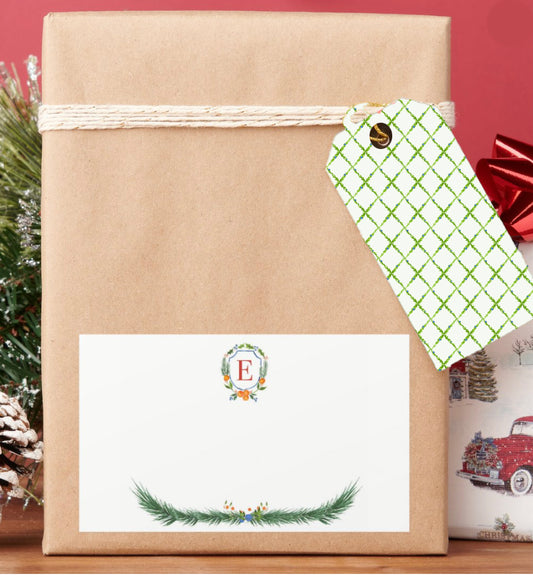 Personalized Holiday Mailing Labels
